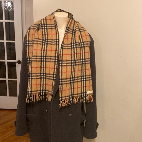 Burberrys of London vintage wool Scarf Scotland unisex - Picture 3 of 15